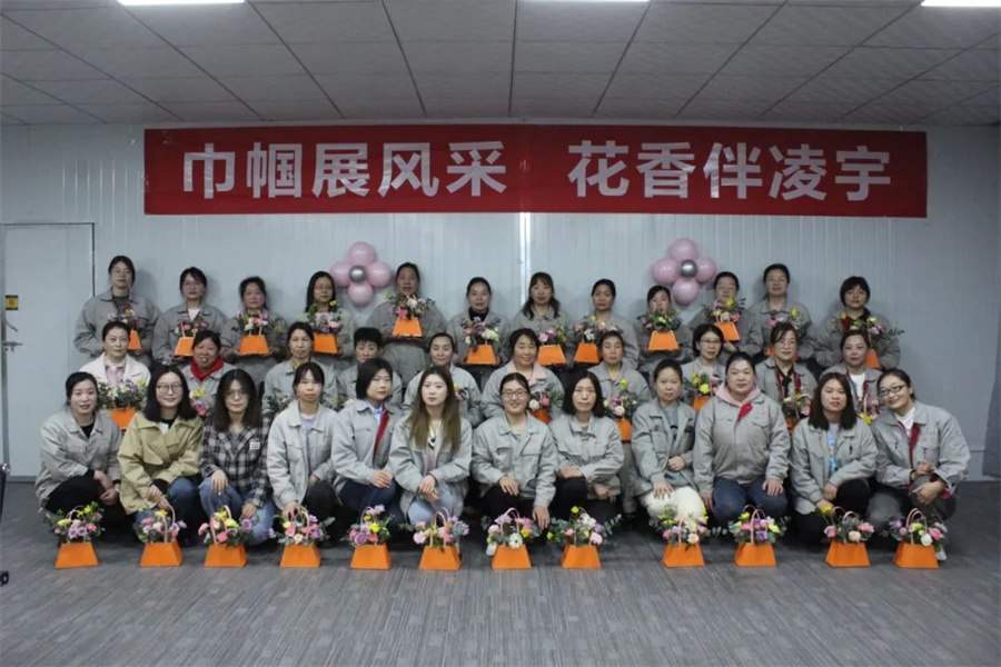 玫瑰亦鏗鏘，凌宇女工有力量！